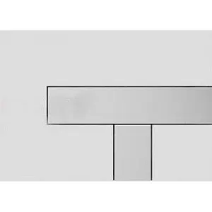 Клавиша смыва для унитаза Sanit LOS 16.733.00..0014 кнопки/хром глянцевый, панель/белый глянцевый, 1