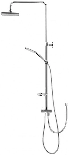 Душевая система без смесителя Swedbe Calypso хром 5077