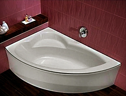 Ванна акриловая Aquanet Mayorca 150x100 L 00204008