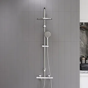 Душевая система с термостатом для ванны Dorff Futura хром D0710500 Душевая система с термостатом для ванны Dorff Futura хром D0710500, 5