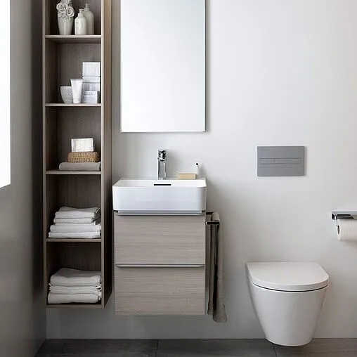 Тумба под умывальник подвесной Laufen Space 45 светлый орех 4.1010.2.160.101.1