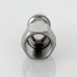 Муфта пресс переходная 28мм x ¾"в Valtec VT.INOX-PRESS VTi.902.I.002805 Муфта пресс переходная 28мм x ¾"в Valtec VT.INOX-PRESS VTi.902.I.002805, 4