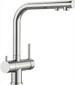 Смеситель для кухни с подключением к фильтру Blanco Fontas II нержавеющая сталь 525138 Смеситель для кухни с подключением к фильтру Blanco Fontas II нержавеющая сталь 525138, 1