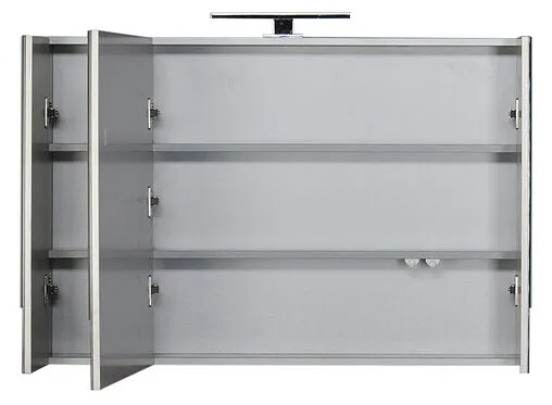 Шкаф-зеркало Aquanet Верона 100 чёрный 00175386