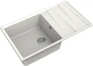 Мойка кухонная GranFest Level LV-860L белый Мойка кухонная GranFest Level LV-860L белый, 1