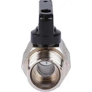 Кран шаровый мини ½"н x ½"н Bugatti Kansas 08100017 Кран шаровый мини ½"н x ½"н Bugatti Kansas 08100017, 3