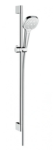 Душевая стойка Hansgrohe Croma Select E 110 Multi 3jet 90см хром/белый 26590400