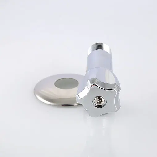 Вентиль регулирующий угловой для бытовой техники ½"н x ¾"н хром Valtec VT.240.N.0405 Вентиль регулирующий угловой для бытовой техники ½"н x ¾"н хром Valtec VT.240.N.0405