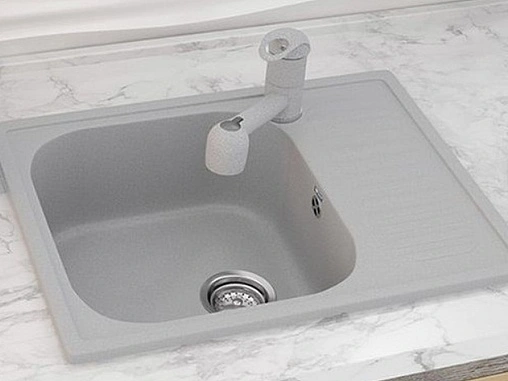 Смеситель для кухни с выдвижным изливом Ulgran песочный U-002-302