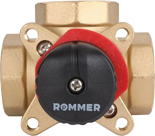Трехходовой смесительный клапан 1¼&quot; Kvs 16.0 Rommer RVM-0003-016032