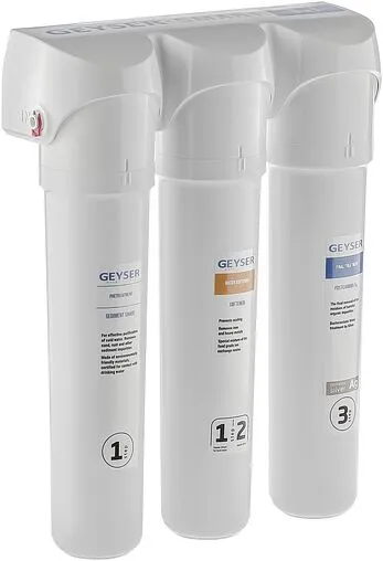 Фильтр под мойку для жесткой воды Гейзер Смарт 11058