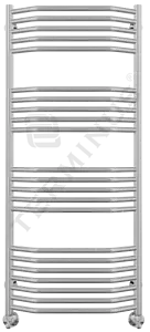 Полотенцесушитель водяной лесенка Terminus Виктория П22 500х1196 полированная сталь 4620768886652, 1