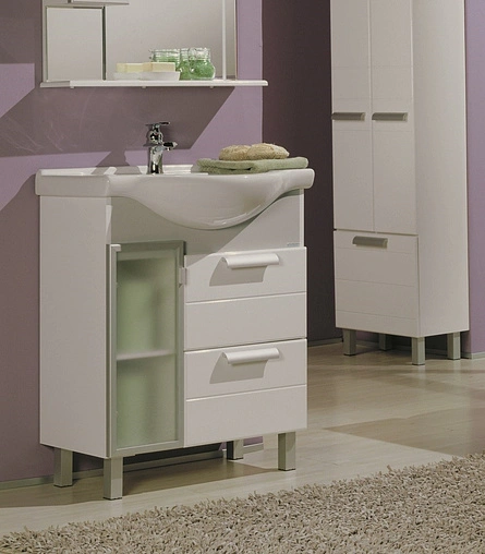 Раковина Santek Аквалайн 75 белый 1WH110237