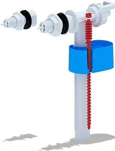 Заливной клапан для бачка ⅜/½" пластик боковой Ани Пласт Эконом WC5063 Заливной клапан для бачка ⅜/½" пластик боковой Ани Пласт Эконом WC5063, 1