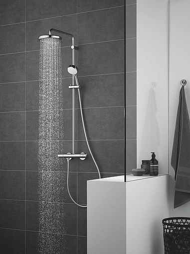 Лейка верхнего душа Grohe Tempesta 210 хром 26409000