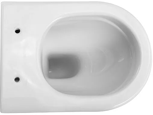 Унитаз приставной безободковый Cezares Giubileo белый CZR-265-CBR