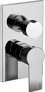 Смеситель для ванны скрытого монтажа Paffoni Tango хром TA018CR Смеситель для ванны скрытого монтажа Paffoni Tango хром TA018CR, 1