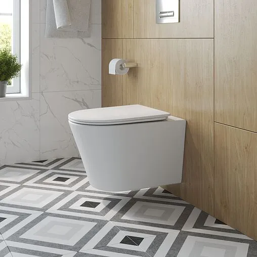 Унитаз подвесной безободковый BelBagno Tre Tornado белый BB5180CH-TOR/SC