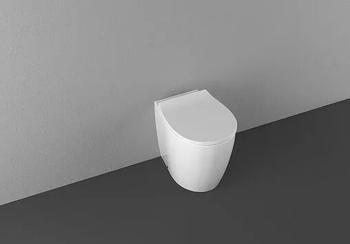 Унитаз приставной безободковый Allen Brau Fantasy белый 4.11007.20