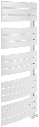 Полотенцесушитель водяной лесенка Lazzarini Pieve 1380х550 белый 386304