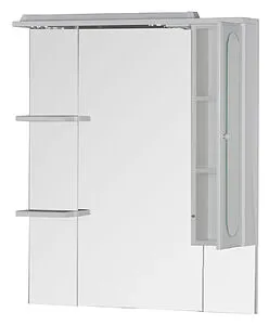 Шкаф-зеркало Aquanet Марсель 90 белый 100306 Шкаф-зеркало Aquanet Марсель 90 белый 100306, 3