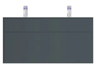 Тумба под умывальник подвесная Am.Pm Inspire 2.0 120 графит M50AFHX1203GM Тумба под умывальник подвесная Am.Pm Inspire 2.0 120 графит M50AFHX1203GM, 3
