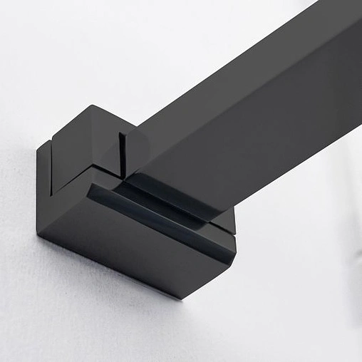 Душевое ограждение 1400мм прозрачное стекло Roltechnik Exclusive Line ECWALK/1400 black elox 585-1400000-05-02