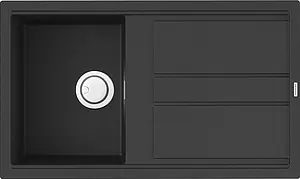 Мойка кухонная Omoikiri Kitagawa 86-GB графит 4993808 Мойка кухонная Omoikiri Kitagawa 86-GB графит 4993808, 1