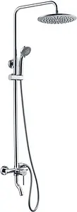 Душевая система со смесителем для ванны Wasserkraft хром A14401 Душевая система со смесителем для ванны Wasserkraft хром A14401, 1