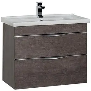 Тумба-умывальник Aquanet Эвора 80 дуб антик 00183002+00182324 Тумба-умывальник Aquanet Эвора 80 дуб антик 00183002+00182324, 1