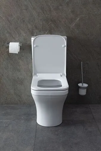 Унитаз-компакт безободковый Allen Brau Infinity белый 4.21012.20+4.XX000.20