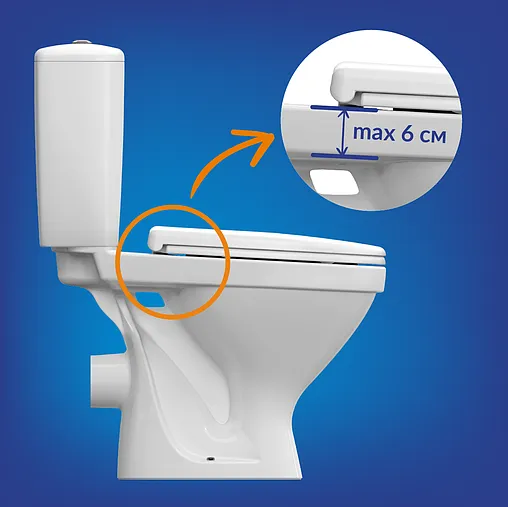 Крышка-сиденье для унитаза с микролифтом Cersanit Trento белый S-DS-TRENTO-PL-t Крышка-сиденье для унитаза с микролифтом Cersanit Trento белый S-DS-TRENTO-PL-t