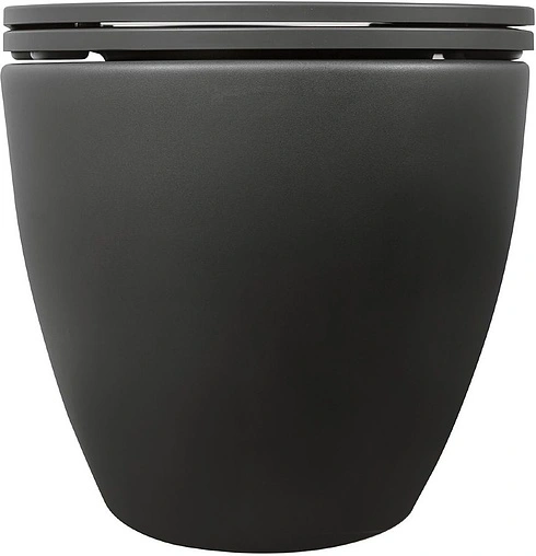 Унитаз подвесной безободковый ISVEA Infinity антрацит 10NF02001SV-2C