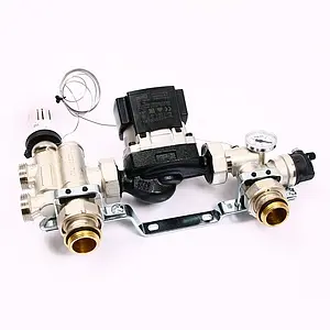 Узел насосно-смесительный с насосом Grundfos UMP3 25-70 Uni-fitt Solomix 472E1200, 5