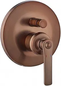 Смеситель для ванны скрытого монтажа Swedbe Terracotta Art терракотовый 2517 Смеситель для ванны скрытого монтажа Swedbe Terracotta Art терракотовый 2517, 1