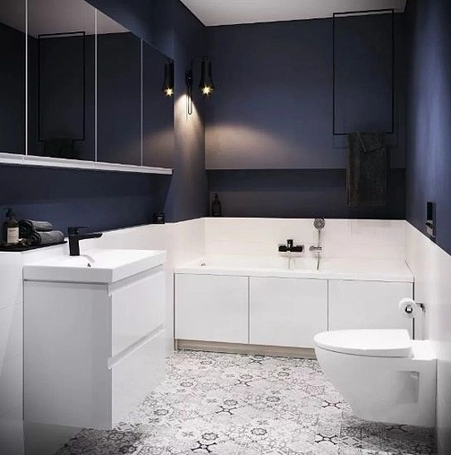 Тумба под умывальник подвесная Cersanit Moduo 50 белый 64139