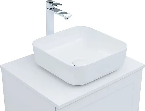 Тумба-умывальник подвесная Aquanet Терра 60 белый матовый 00313232+