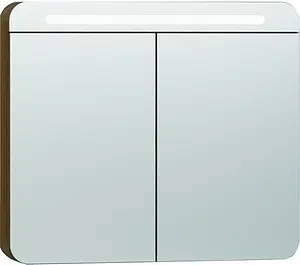 Шкаф-зеркало VitrA Nest 80 натуральная древесина 56175, 1