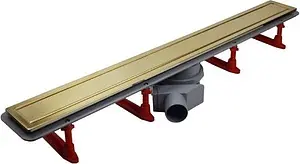 Лоток душевой Set 950мм h=52мм 0.8л/сек Pestan Confluo Premium Gold Line 950 13100167 Лоток душевой Set 950мм h=52мм 0.8л/сек Pestan Confluo Premium Gold Line 950 13100167, 1