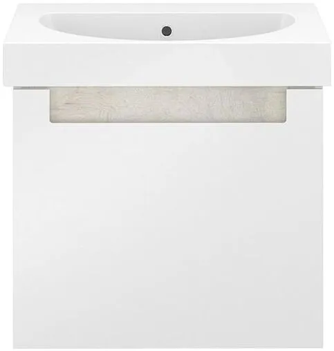 Тумба-умывальник подвесная Kerama Marazzi Buongiorno 60 белый BGN.60.1\WHT+BG.wb.60