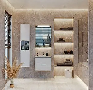 Тумба-умывальник подвесная Roca Lago 60 белый глянец 857295806+32799E000 Тумба-умывальник подвесная Roca Lago 60 белый глянец 857295806+32799E000, 5