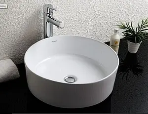 Раковина Bravat Affability 42 белый C22284W-ENG Раковина Bravat Affability 42 белый C22284W-ENG, 3