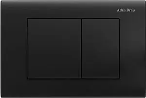 Клавиша смыва для унитаза Allen Brau Liberty 9.20002.31 черный матовый Клавиша смыва для унитаза Allen Brau Liberty 9.20002.31 черный матовый, 1