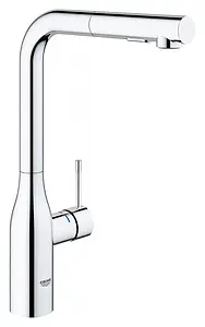 Смеситель для кухни с выдвижным изливом Grohe Essence New хром 30270000 Смеситель для кухни с выдвижным изливом Grohe Essence New хром 30270000, 1