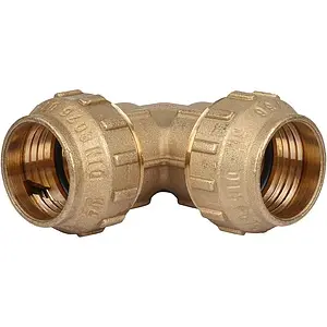 Уголок компрессионный соединительный 32мм x 32мм Tiemme 3400003 Уголок компрессионный соединительный 32мм x 32мм Tiemme 3400003, 1