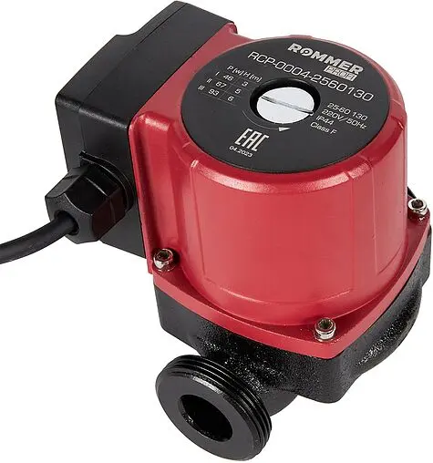 Насос циркуляционный Rommer Profi RATE 25/60-130 RCP-0004-2560130