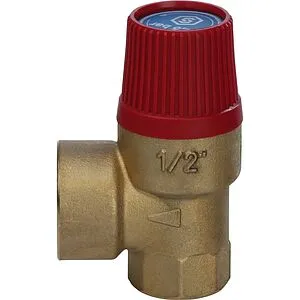 Клапан предохранительный ½" 2.5 бар Stout SVS-0001-002515 Клапан предохранительный ½" 2.5 бар Stout SVS-0001-002515, 5