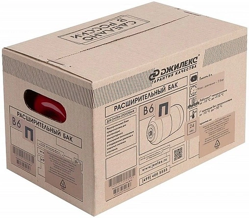 Расширительный бак Джилекс 6 П 5 бар 7807