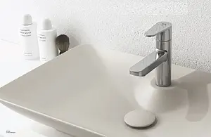 Раковина ISVEA SistemaY Clear 65 белый матовый 10SY50065SV-2L Раковина ISVEA SistemaY Clear 65 белый матовый 10SY50065SV-2L, 3