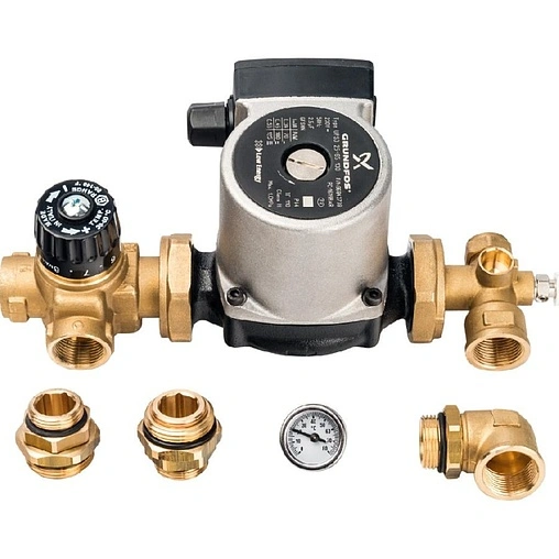 Узел насосно-смесительный с насосом Grundfos UPSO 25-65 130 Stout SDG-0120-001002